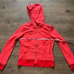 Lulu lemon coral zip up